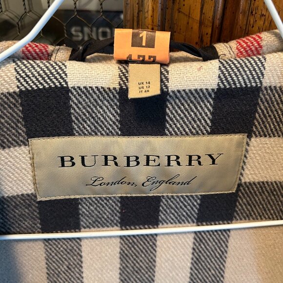 Burberry Wool Parka for Women - Picture 4 of 5